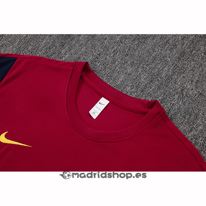 Chandal del Barcelona Manga Corta 26-27 Rojo - Pantalon Corto